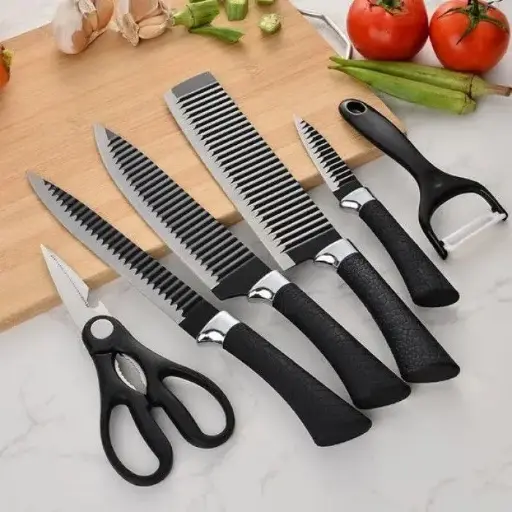 Set 6 Pcs knife Set for kitchen chef