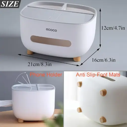 Ecoco Multifunctional Tissue Box