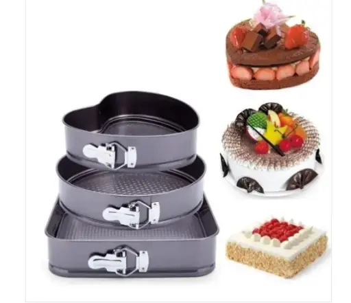 3 shape cake Mould 